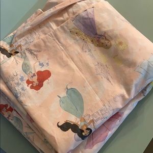 Pottery barn kids Disney princess organic duvet